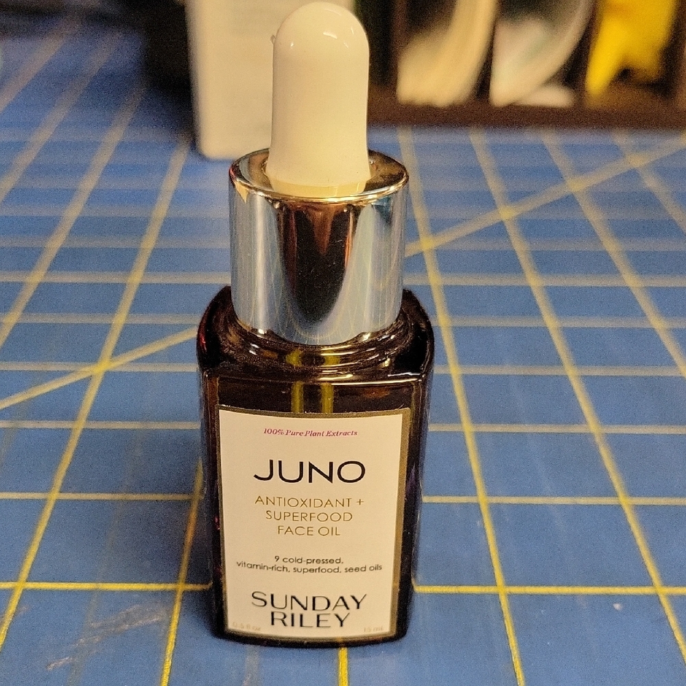 Sunday Riley Juno Antioxidant + Superfood Face Oil 15ml Dropper New